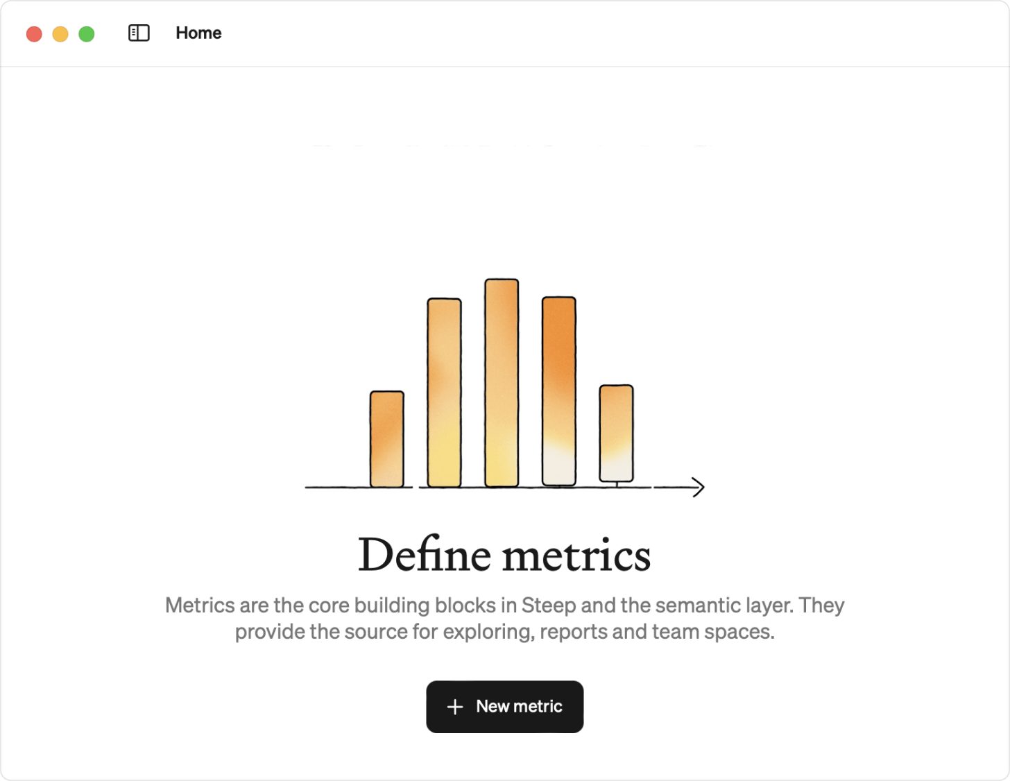 New metric