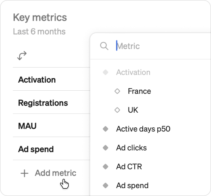 Add metrics